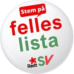 Stem Felleslista Rødt/SV!